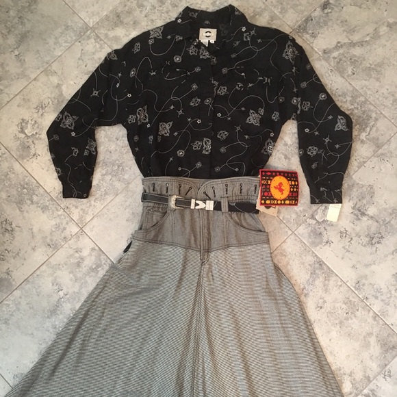 BEAUTIFUL VINTAGE CHAUS SPORT SHIRT-80’s WITH TAGS - Picture 7 of 8